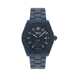 Versace Blue Ceramic Dress Men's Watch
